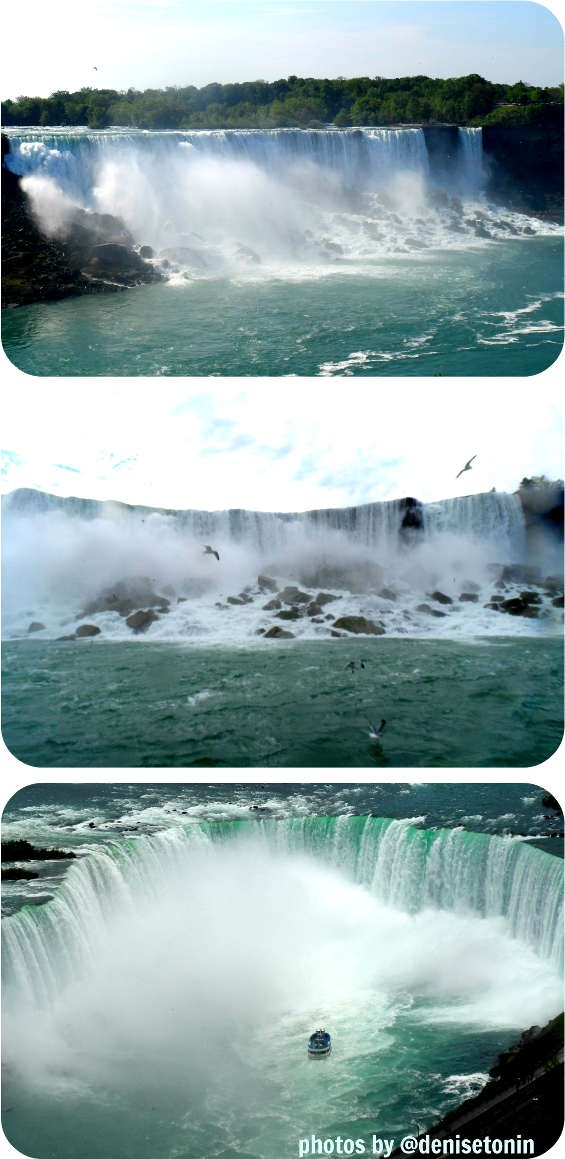 Niagara Falls, May,2013, Canada Photo By @denise H - Horseshoe Falls Clipart (1200x2400), Png Download
