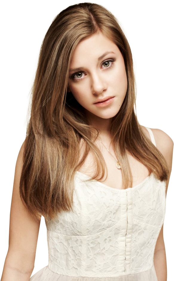 Lili Reinhart - Lili Reinhart Natural Hair Color Clipart (640x960), Png Download