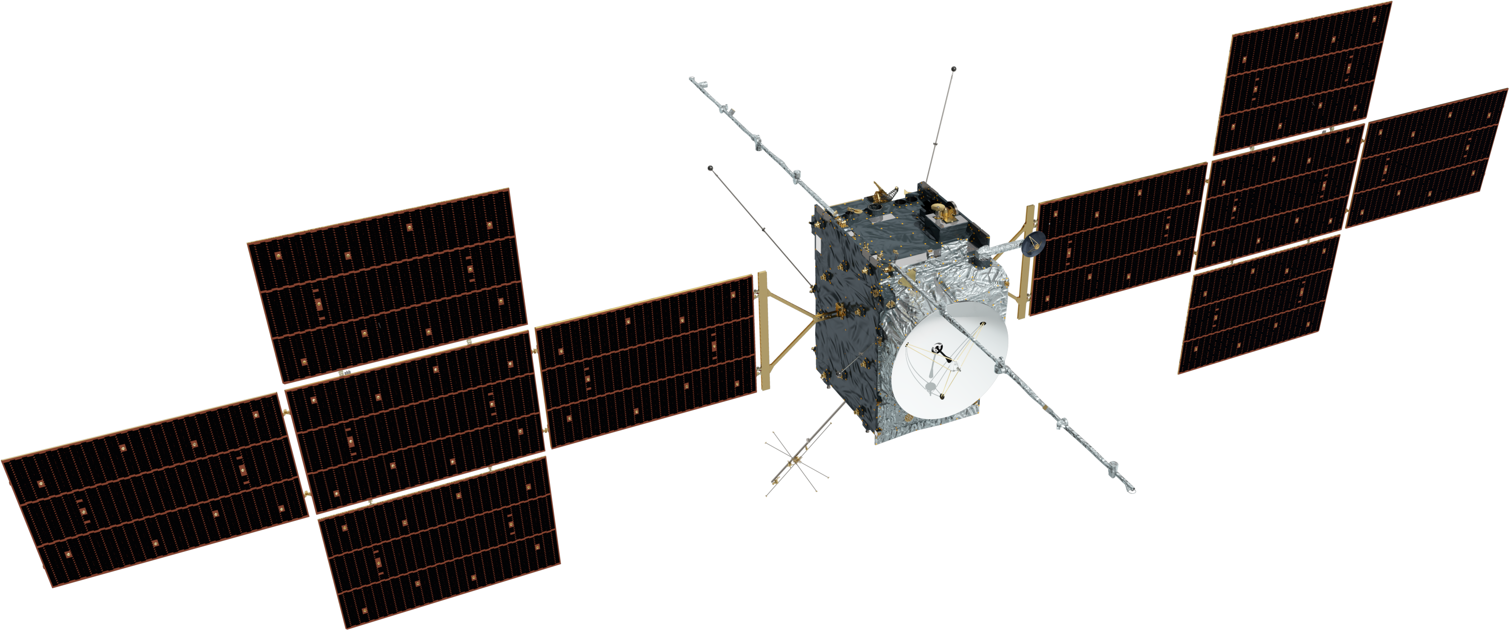 Spacecraft - Satellite Clipart (4000x2250), Png Download