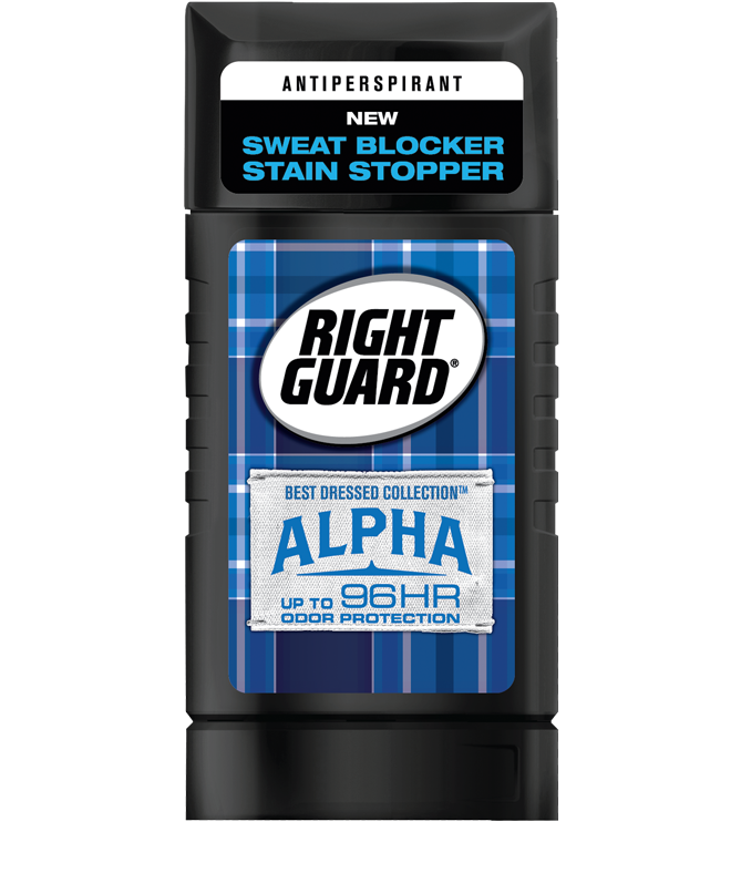 88 Right Guard Best Dressed Deodorant Returns Clipart (690x828), Png Download