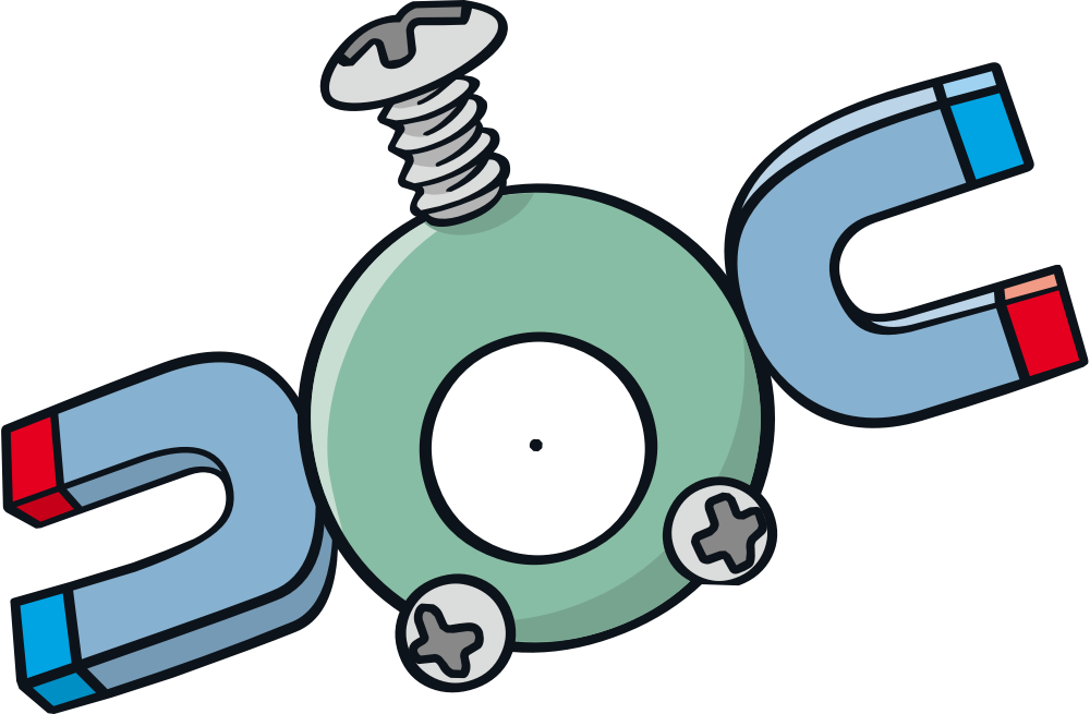 Global Link - Pokemon Magnemite Dream World Clipart (1000x655), Png Download