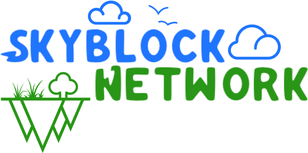 The Skyblock Network Staff Team Clipart (1300x650), Png Download