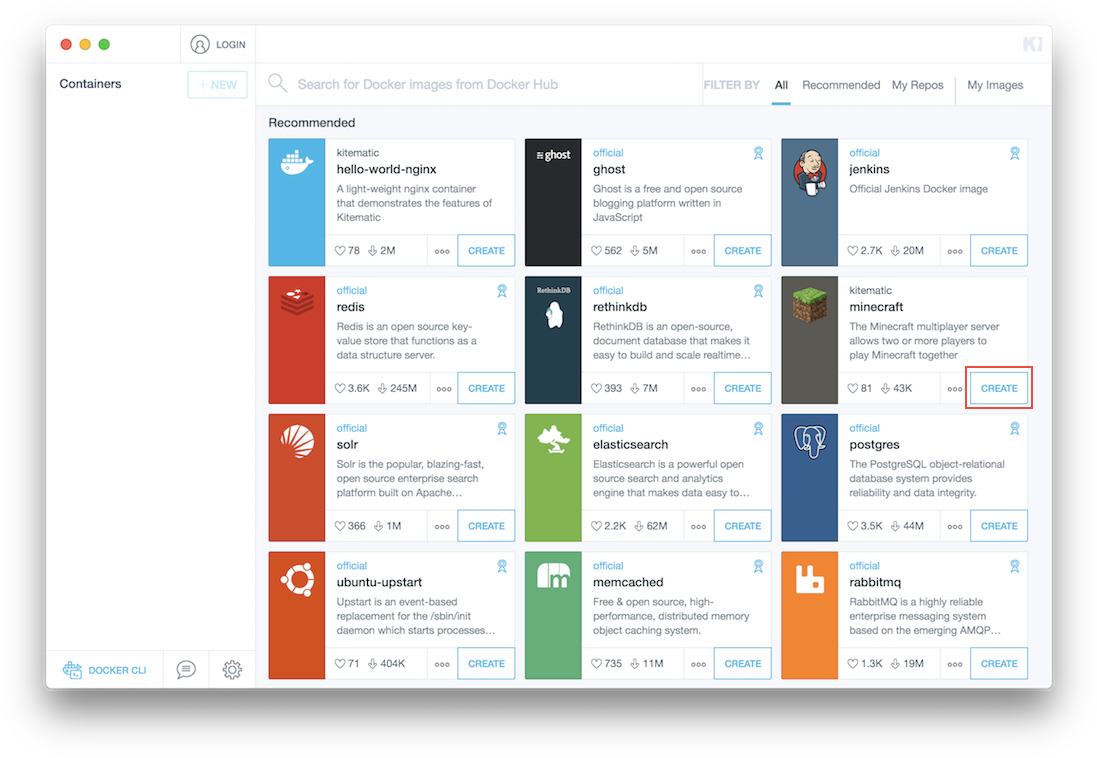 Kitematic Docker Clipart (1112x769), Png Download
