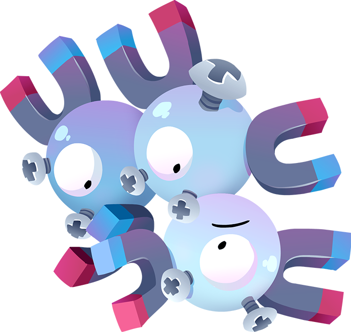 Official List Of Pokemon The Tsa Would Allow Outside - Magneton Fanart Clipart (700x662), Png Download