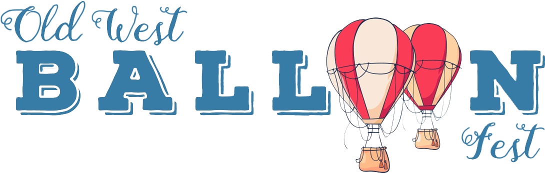 The Old West Balloon Fest - Hot Air Balloon Clipart (1175x389), Png Download