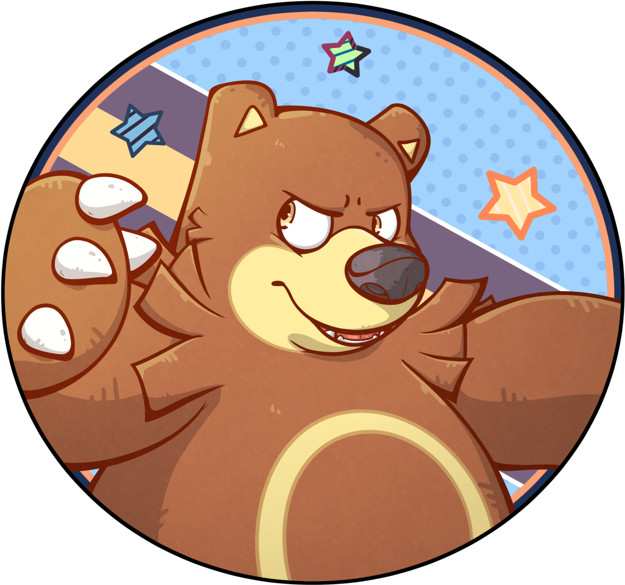 Pokemon Icon Ursaring - Pokemon Icon Clipart (1280x1215), Png Download