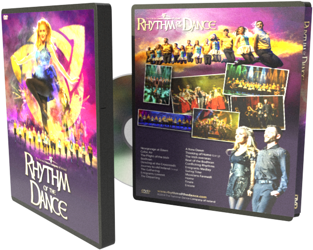 Rhythm Of The Dance Dvd - Flyer Clipart (708x564), Png Download