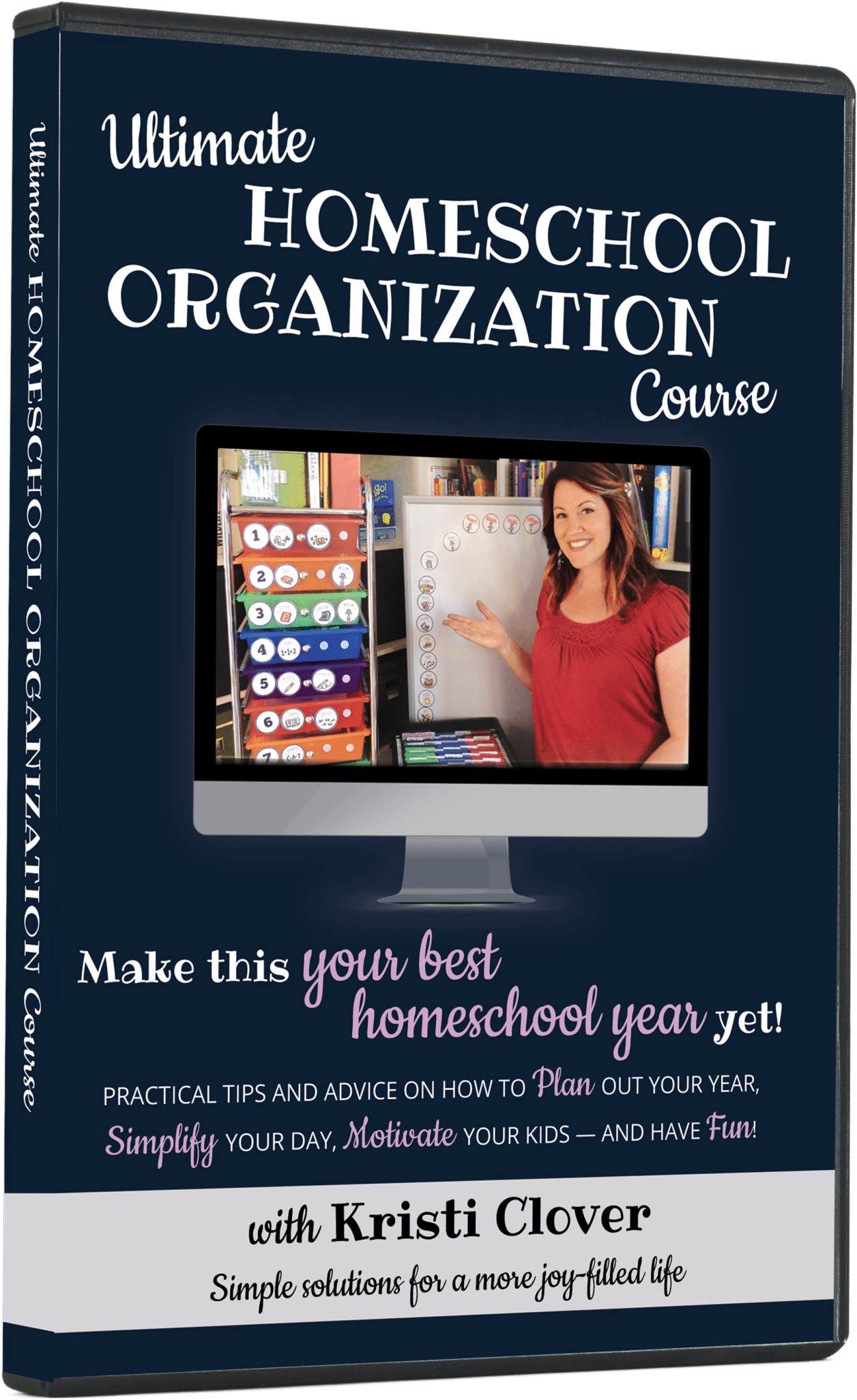 Ultimate Homeschool Organization Course Dvd - Poster Clipart (1920x2880), Png Download
