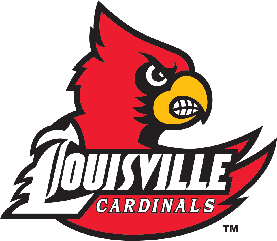 University Of Louisville Football Logo Clipart (1000x872), Png Download