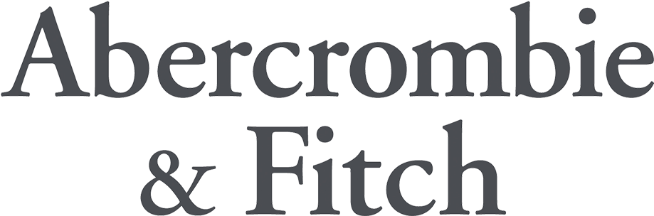 Abercombie And Fitch - Black-and-white Clipart (1250x350), Png Download