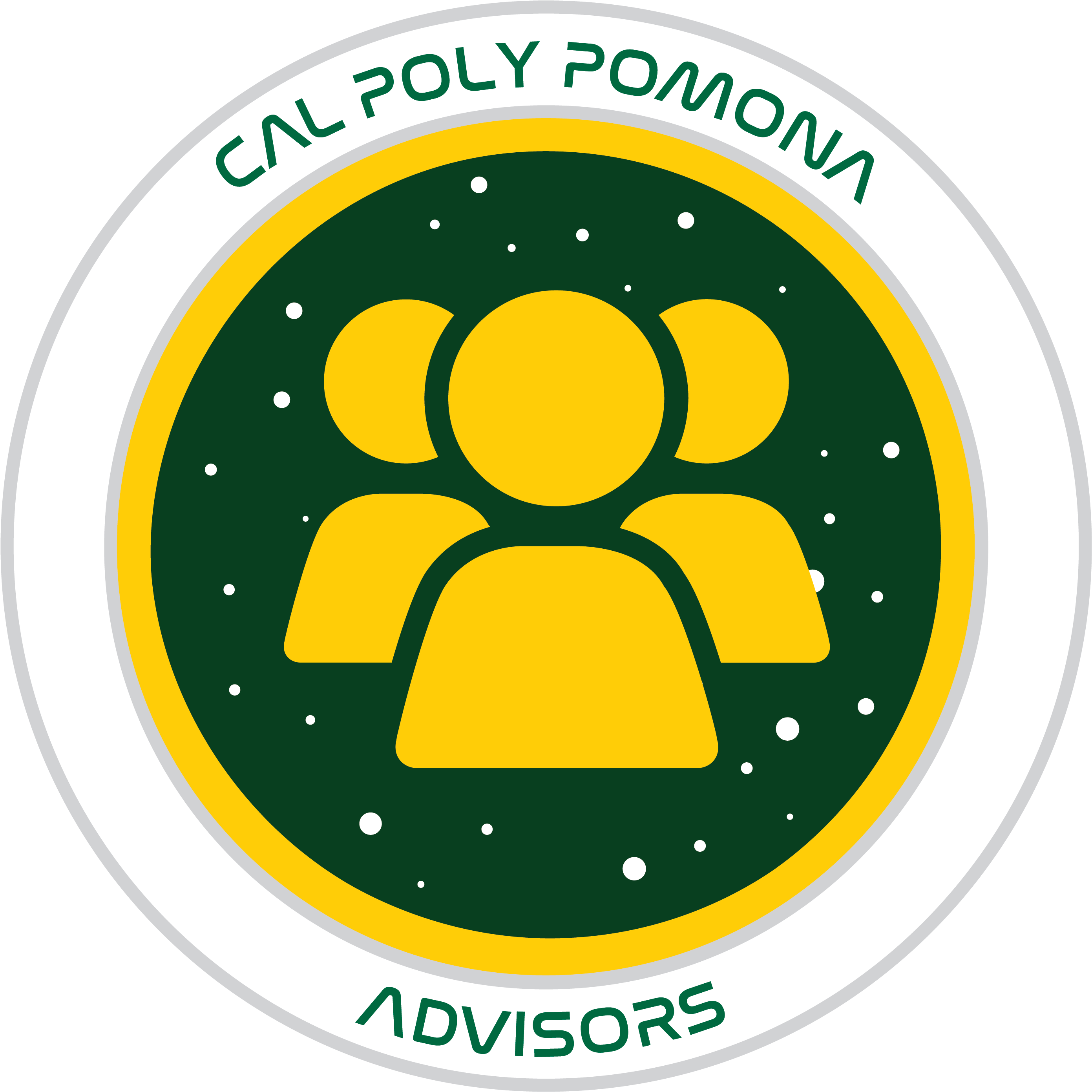 Cal Poly Pomona - Friend Icon Png White Clipart (3075x3075), Png Download