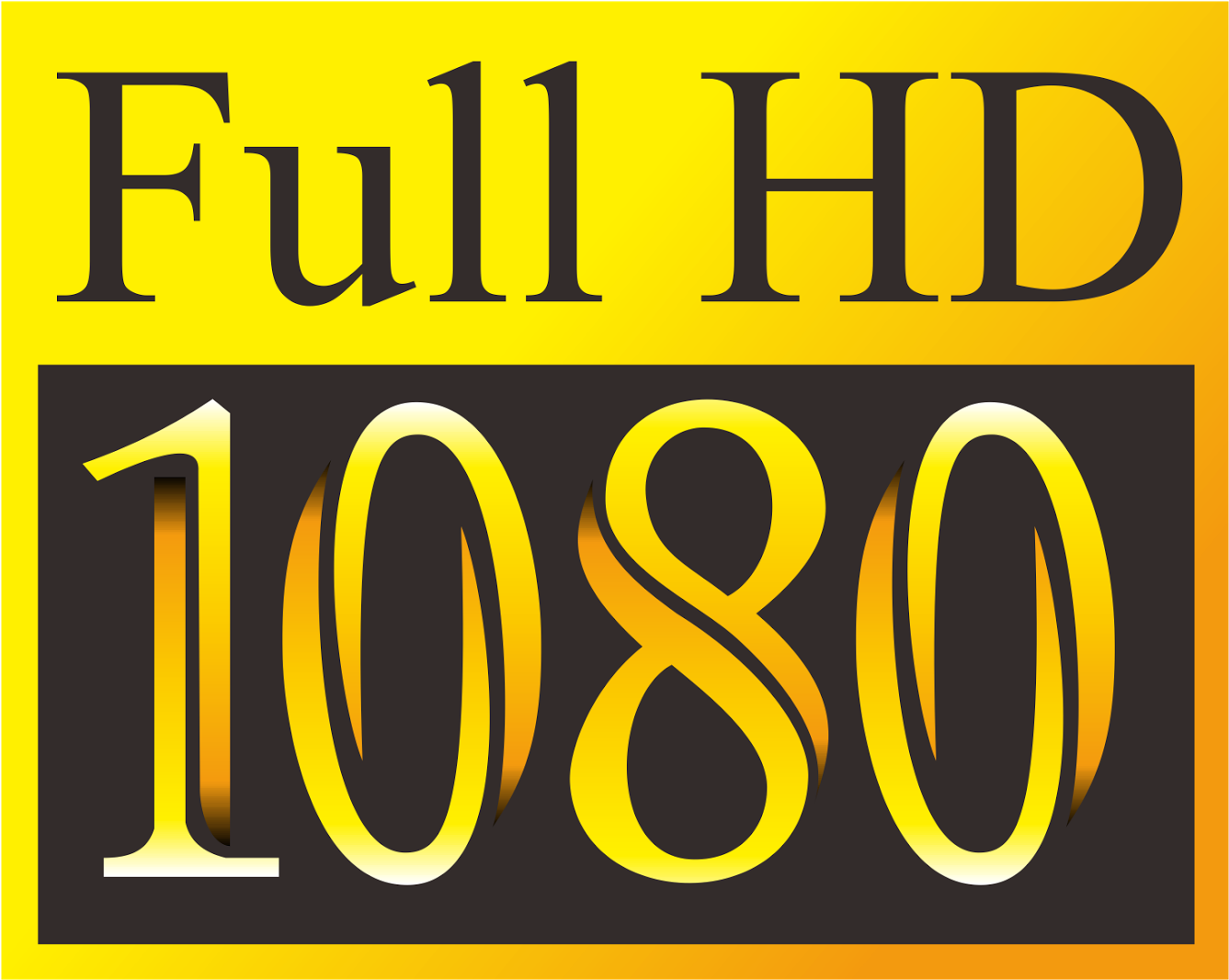 Full Hd 1080 Logo Vector - Full Hd Clipart (1600x1136), Png Download