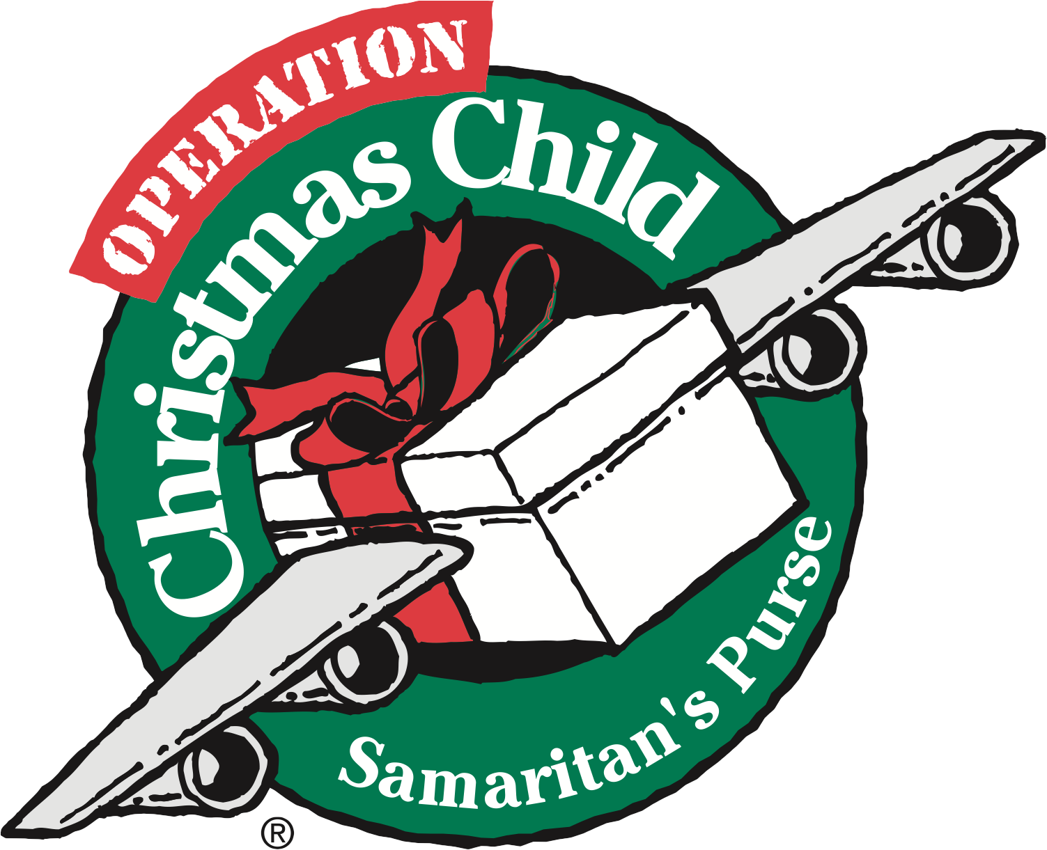 Operation Christmas Child Clip Art - Operation Christmas Child 2018 - Png Download (1507x1247), Png Download