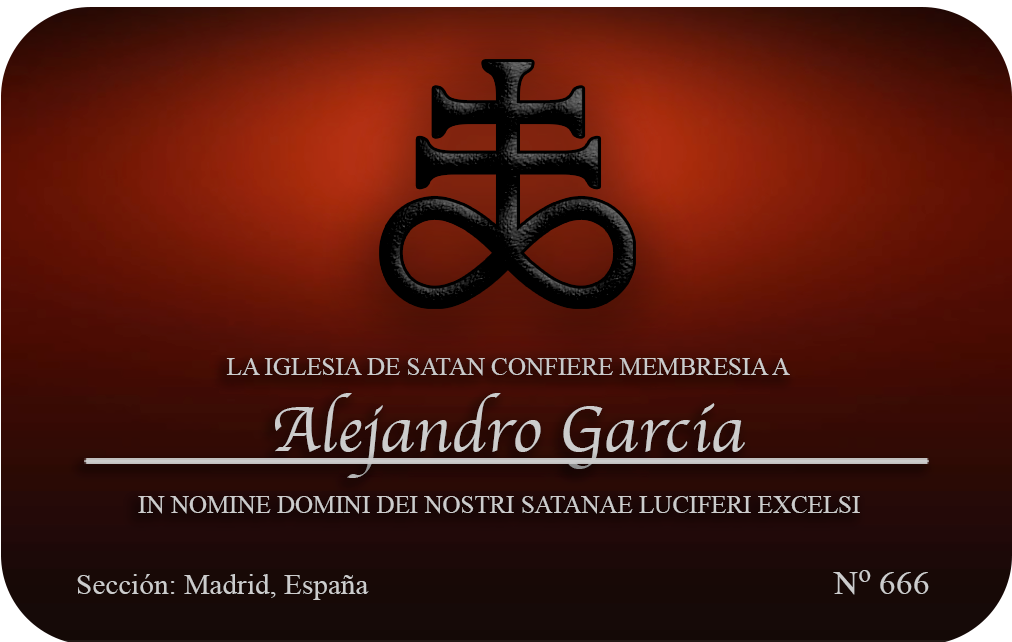 Bienvenido A La Iglesia De Satán - Cross Clipart (1063x709), Png Download