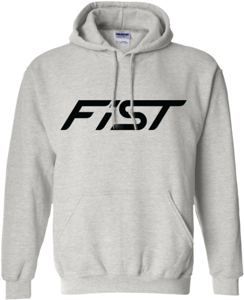 Ford Fiesta St Fist Pullover Hoodie Ford Fiesta St - Army Sweatshirt Clipart (600x600), Png Download