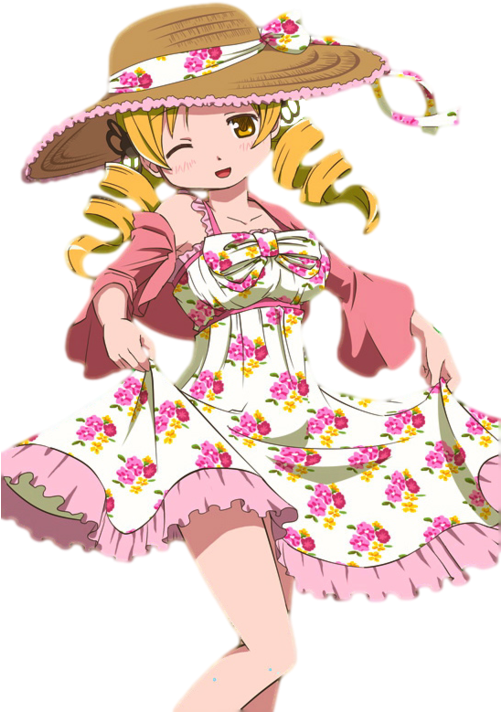 Mahou Shoujo Madoka Magica Fondo De Pantalla Titled - Mami Tomoe Card Clipart (500x719), Png Download