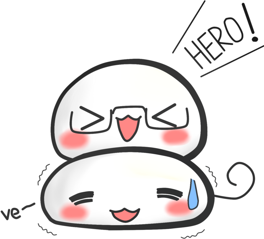 Kawaii Jpg Royalty Free Huge Freebie - Kawaii Mochi Transparent Clipart (919x870), Png Download