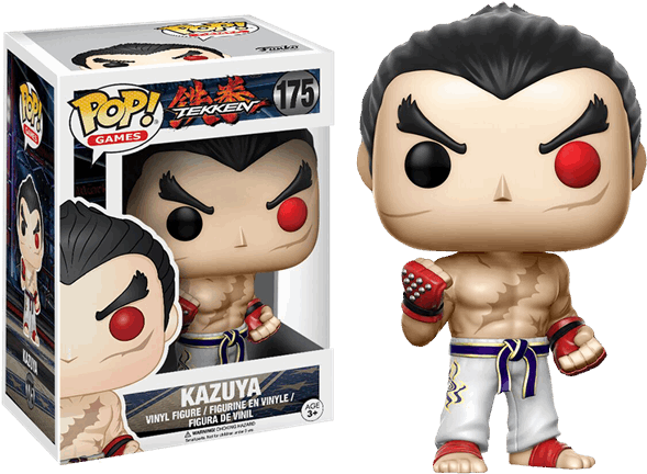 Pop Vinyls - Tekken Kazuya Pop Clipart (600x600), Png Download