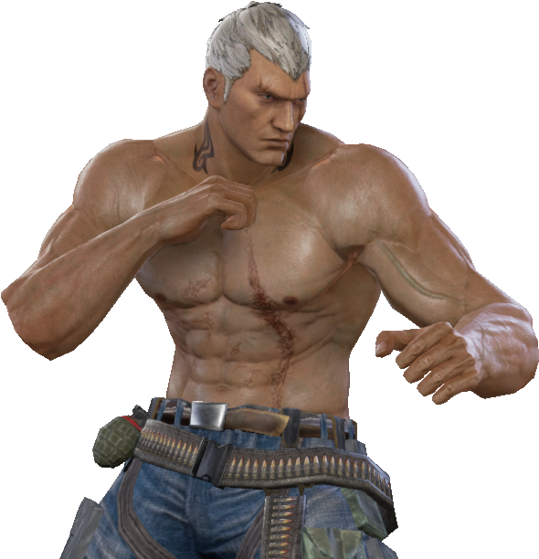 Remember When The Characters Actually Had Varying Physiques - Tekken Male Characters Shirtless Clipart (640x640), Png Download