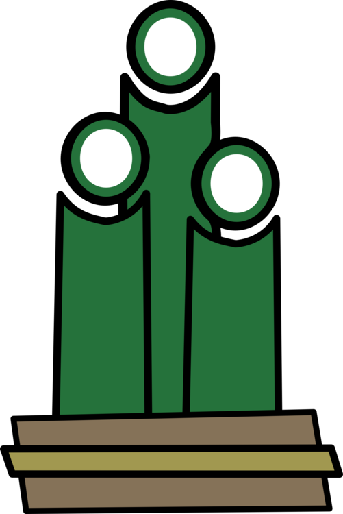 Kadomatsu Japanese New Year Mochi Tangyuan Clipart (501x750), Png Download