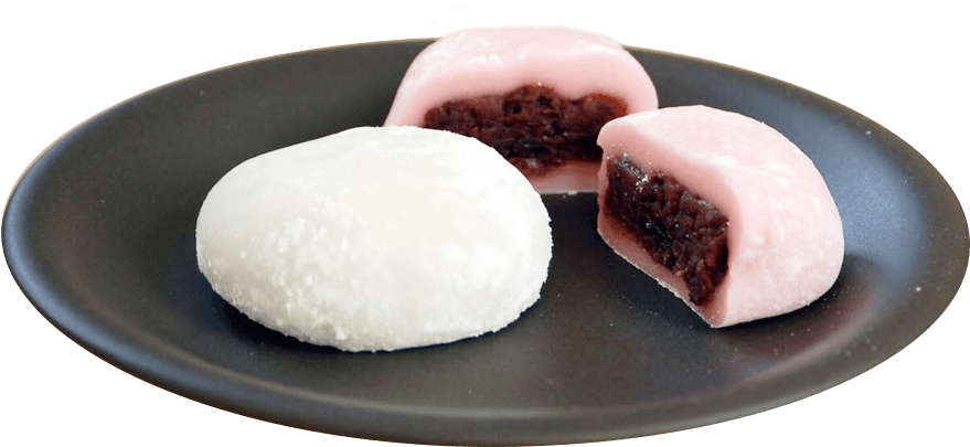 Dessert - Daifuku Wagashi Clipart (900x467), Png Download