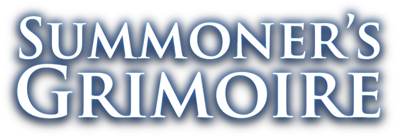 Summoner's Grimoire - Graphic Design Clipart (1100x300), Png Download