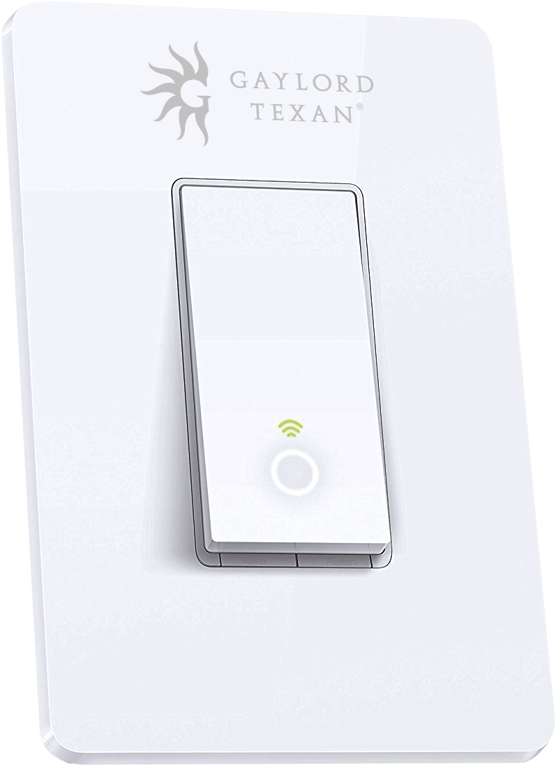Tp Link Smart Light Switch Control Your Fixtures With - Gaylord Hotels Clipart (1500x1500), Png Download