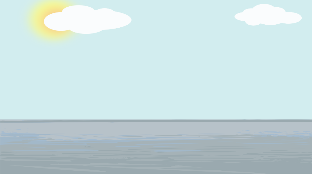 1 - Sea Clipart (1024x572), Png Download