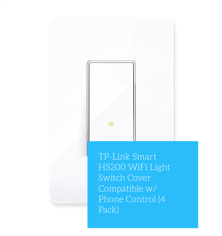 Tp-link Smart Hs200 Wifi Light Switch Cover Compatible - Sketch Pad Clipart (735x1100), Png Download