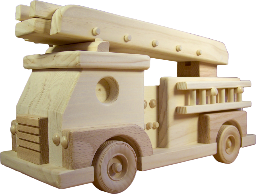 Hatchimals Background Free Png - Wood Toy Fire Trucks Clipart (900x682), Png Download