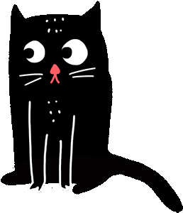 Presentation - Black Cat Clipart (800x533), Png Download