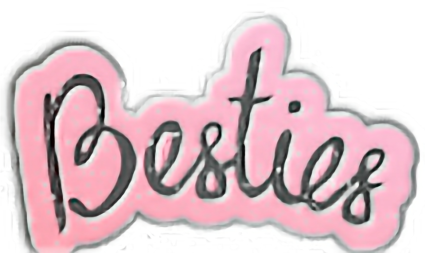 #besties #amistad #bestfriends - Aesthetic Friends Clipart (872x680), Png Download