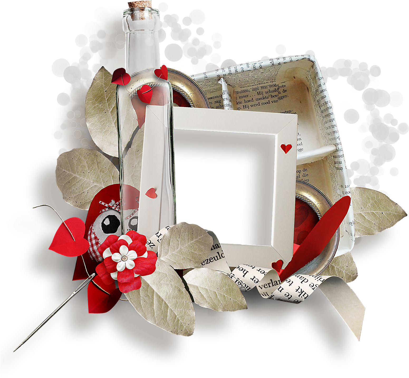 Wallpaper Del Dia Del Amor Y La Amistad, Frames Para - Adorno Dia Del Amor Y La Amistad Png Clipart (1600x1600), Png Download