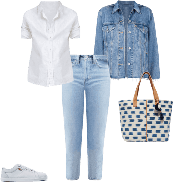 Ex-boyfriend Hybrid Hooded Trucker Jacket - Blouse Clipart (660x660), Png Download