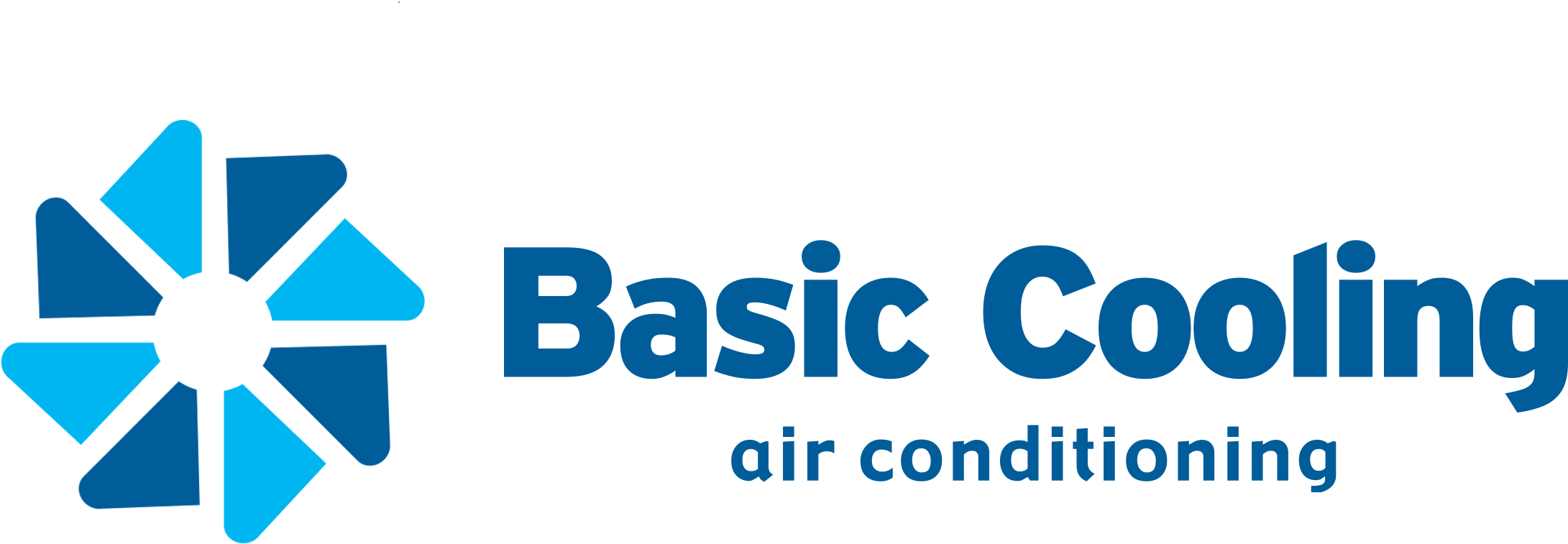 Cooling & Air Conditioning Logo Clipart (2200x1000), Png Download