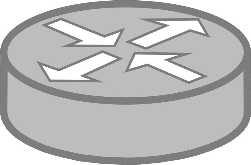 Router Symbol Clipart (800x527), Png Download