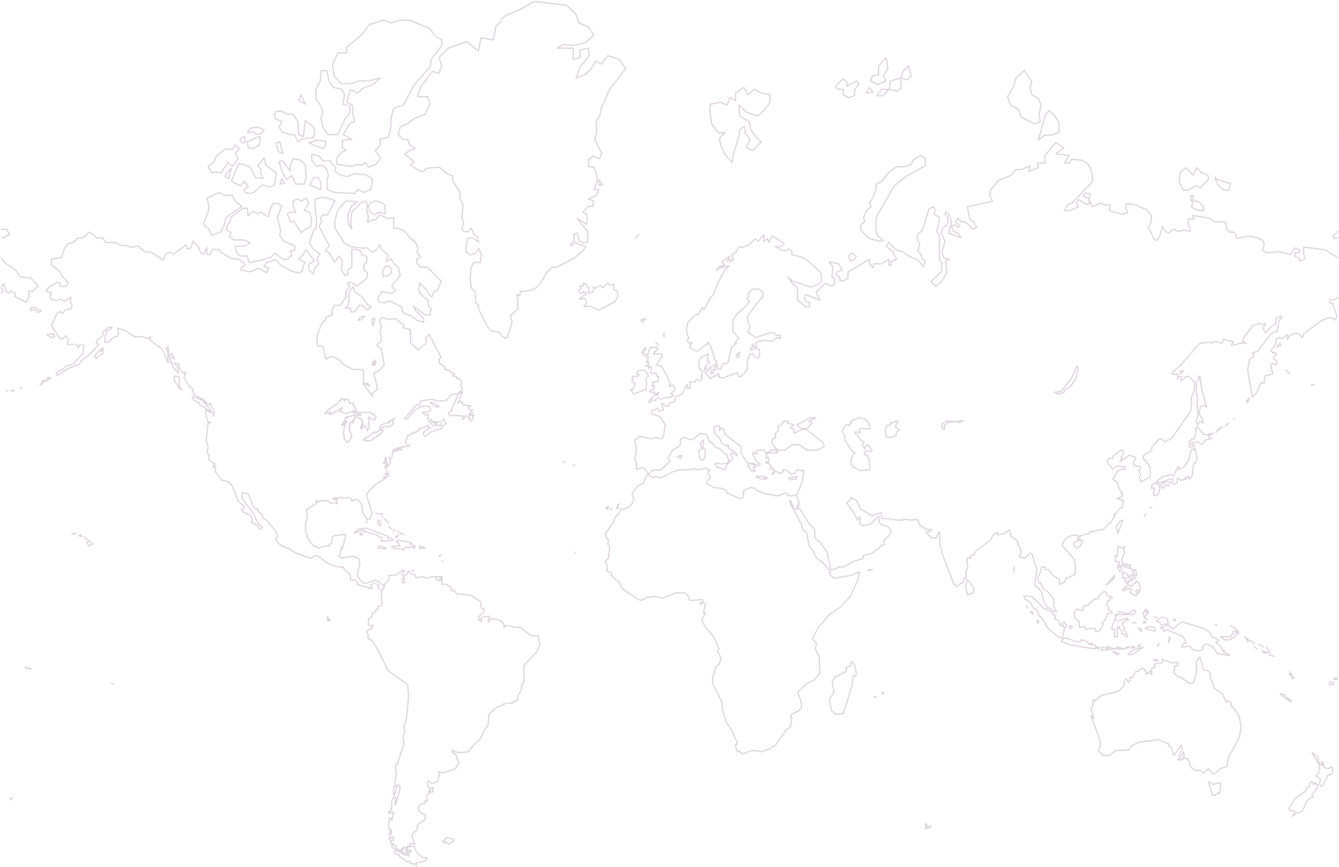2017 World Outline Map 1900 4 - Blank World Map Clipart (1900x1262), Png Download