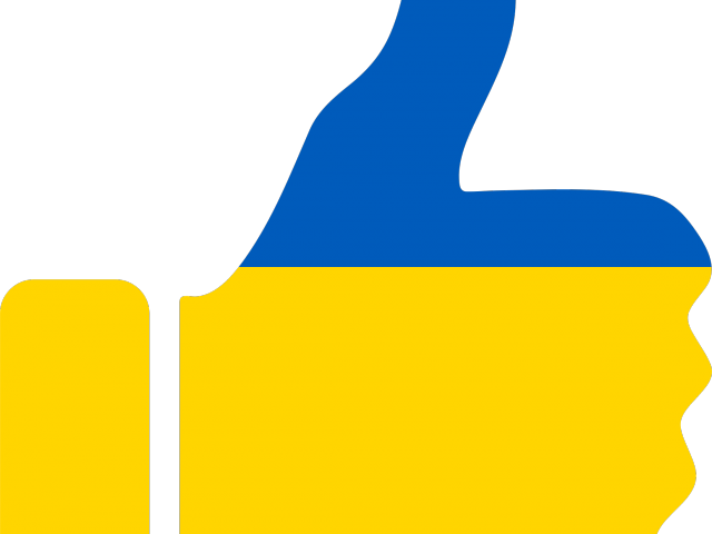 Ukraine Flag Clipart Png - Png Ukraine Transparent Png (640x480), Png Download