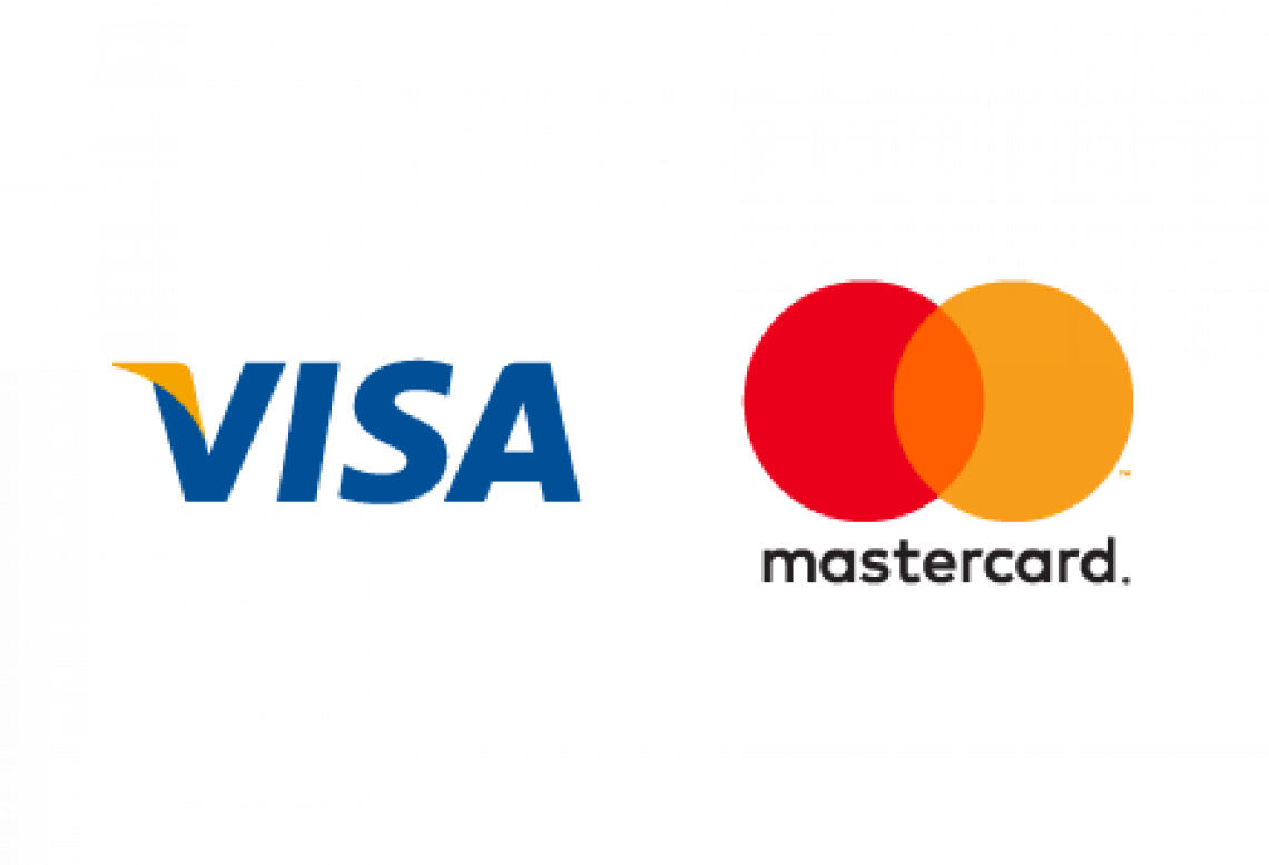 You Can Use Visa And Mastercard Online To Pay For Your - Mastercard Transparent Visa Logo Clipart (1140x777), Png Download