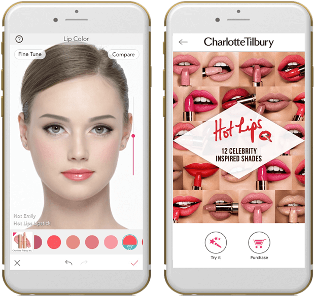 Each Chosen For Their Renowned Beauty, Style, Power - Charlotte Tilbury App Clipart (664x600), Png Download