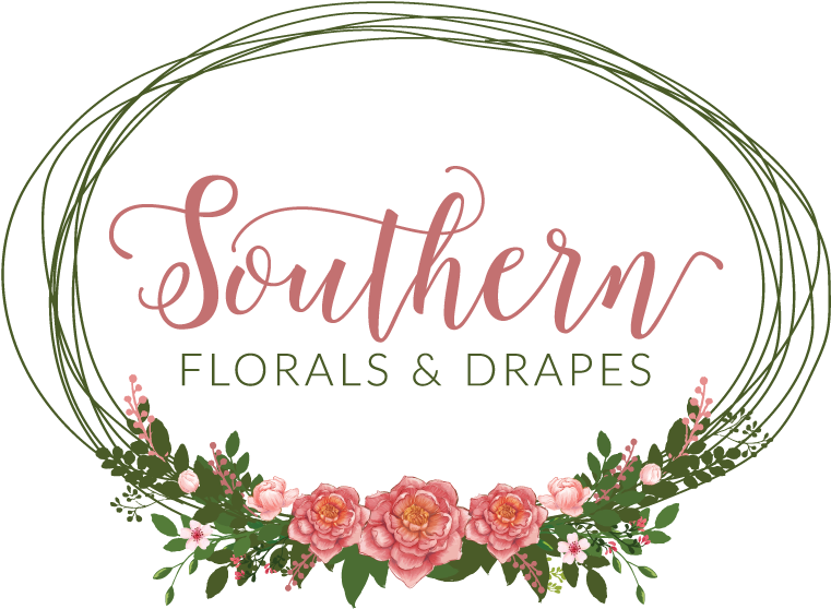Southern Drapes And Florals - Save The Date Clipart (761x558), Png Download