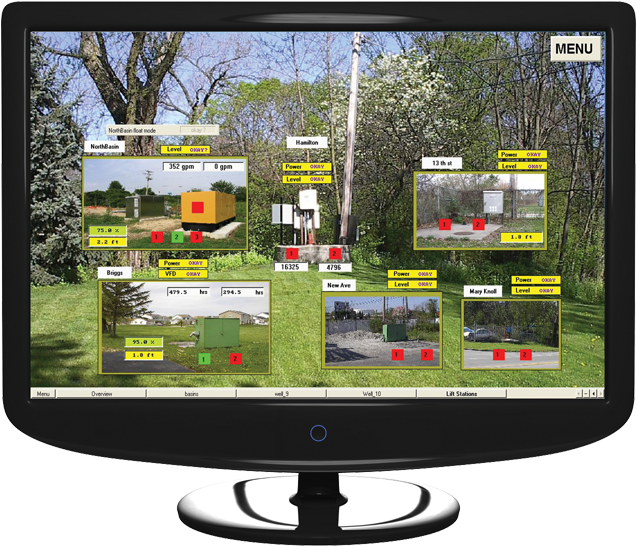Download Transparent Png - Computer Monitor Clipart (636x546), Png Download