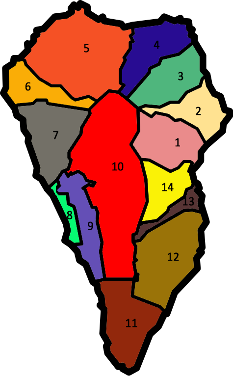 Municipios De La Palma Clipart (475x768), Png Download