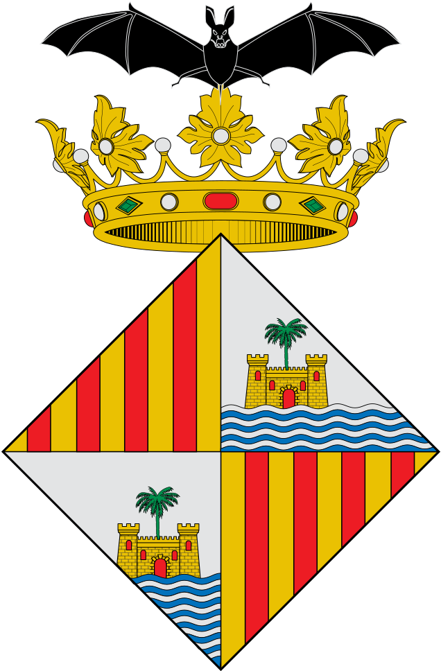 Escudo De Palma De Mallorca - Escudo Aroche Clipart (635x1023), Png Download