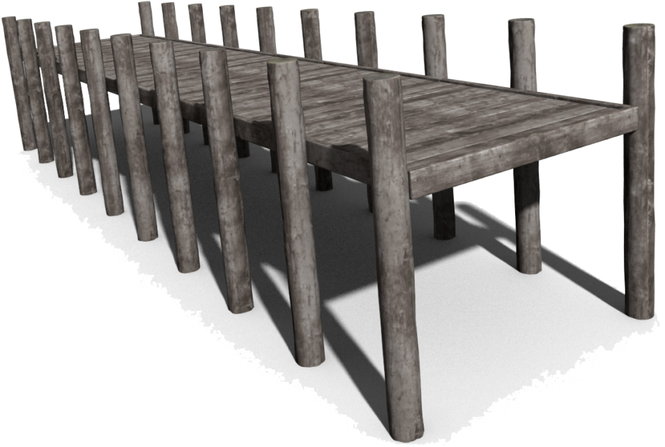 Pier Png Pic - Outdoor Bench Clipart (1024x1024), Png Download