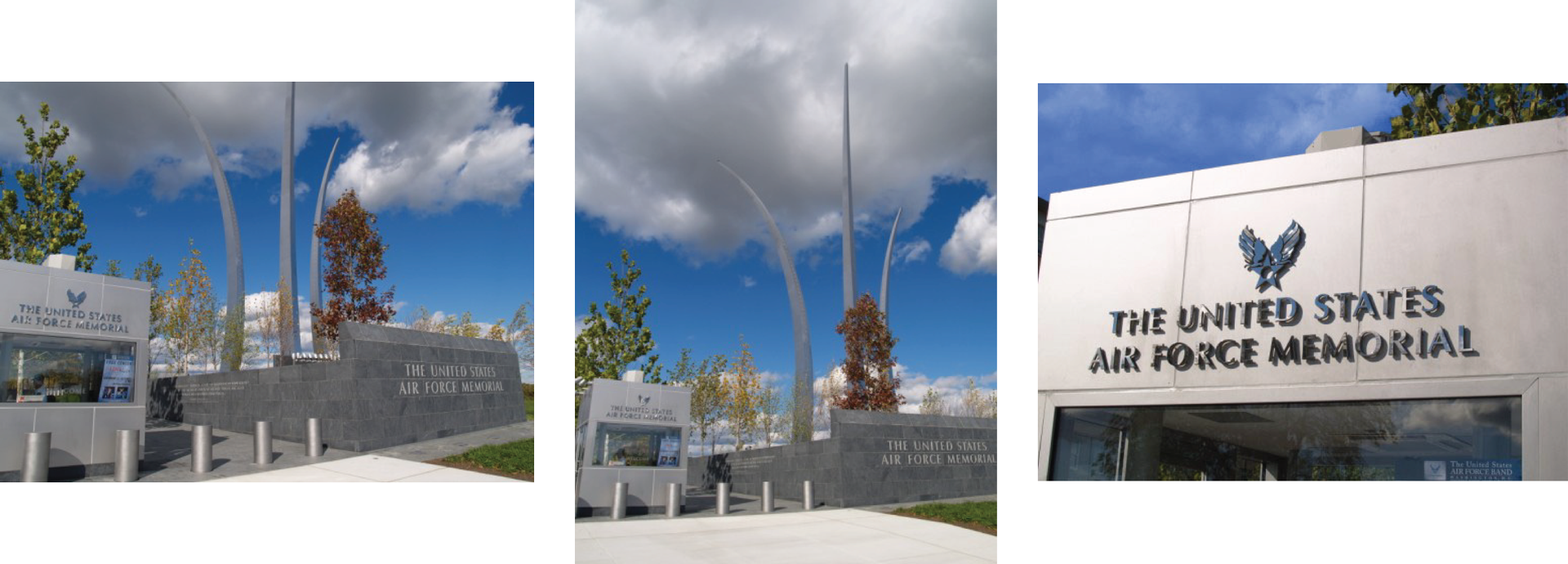Air Force Memorial, Arlington, Va - Motel Clipart (1920x690), Png Download