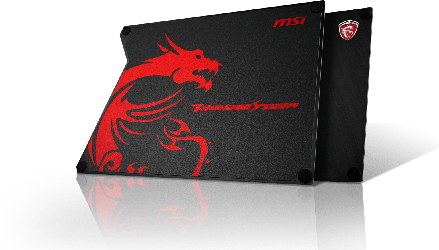 Logo - Msi Thunderstorm Aluminum Gaming Mousepad Clipart (1533x876), Png Download