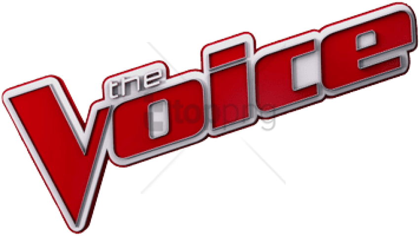 Free Png The Voice Png Png Images Transparent - Voice Logo Png Clipart (851x478), Png Download