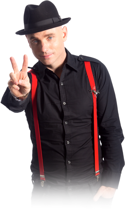 Khan, The Front-man Of The Rock 'n Roll Band The Parlotones - Voice South Africa Judges Clipart (589x882), Png Download