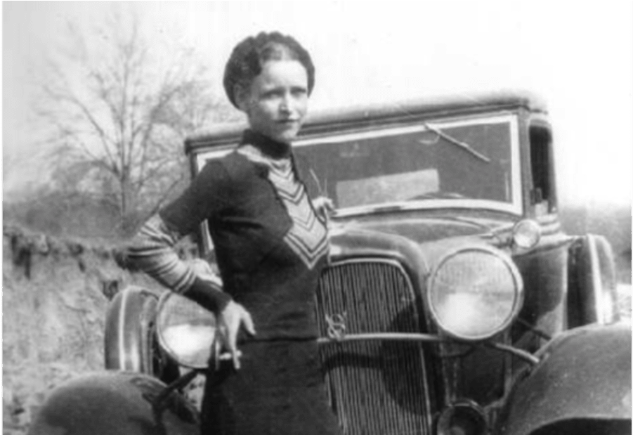 10 Female Gangsters You Should Know About - Bonnie And Clyde Murders Clipart (1100x618), Png Download